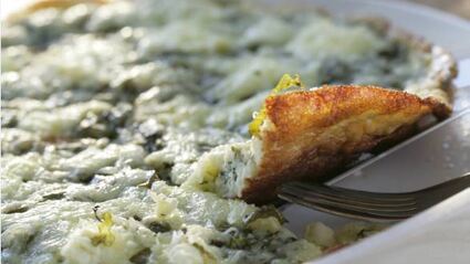 омлет со щавелем