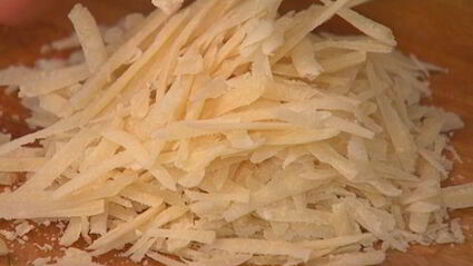 омлет со спаржей