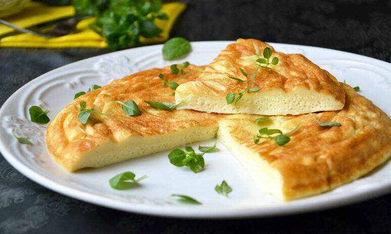 Рецепт омлет в мультиварке