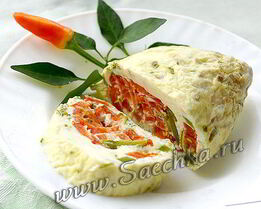 Омлет в пакете