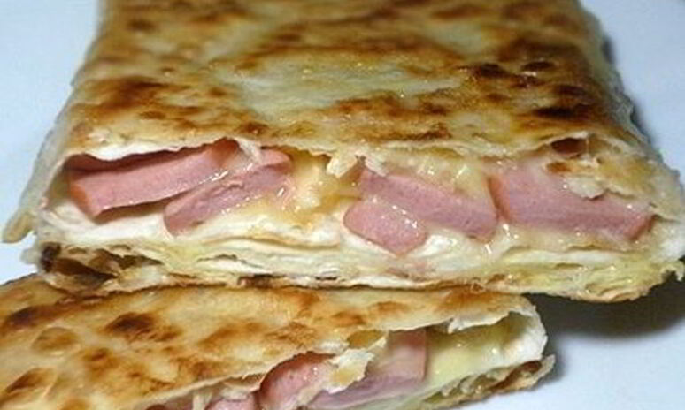 Рецепт сырный омлет ека в лаваше