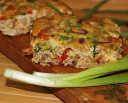 Вкусный омлет Настроение