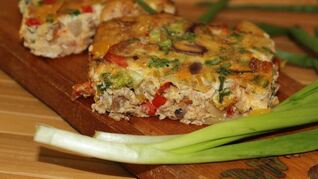 Вкусный омлет Настроение