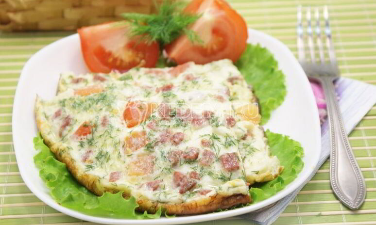 Рецепт вкусный омлет