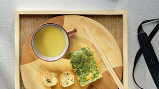 Зеленый омлет