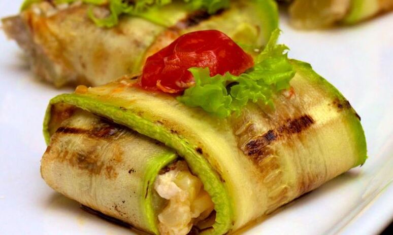 Рецепт овощная закуска с соусом пармеджано