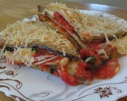 Пармиджана из баклажанов