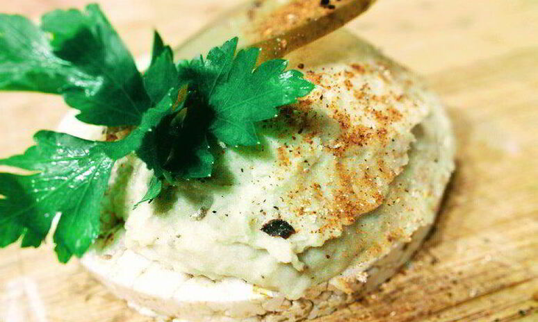 Рецепт фасолевый паштет с грибами