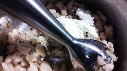 фасолевый паштет с грибами