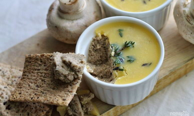 Рецепт грибной паштет домашний