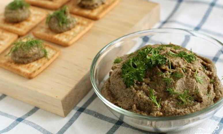 Рецепт грибной паштет на зиму