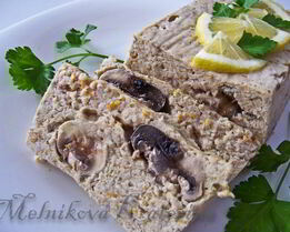 Куриный паштет с грибами