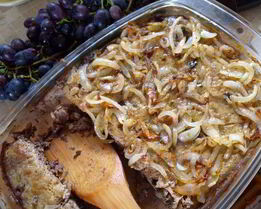 Куриный паштет со сладким перцем и орехами