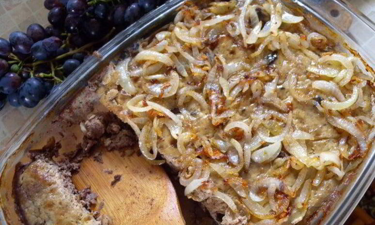 Рецепт куриный паштет со сладким перцем и орехами