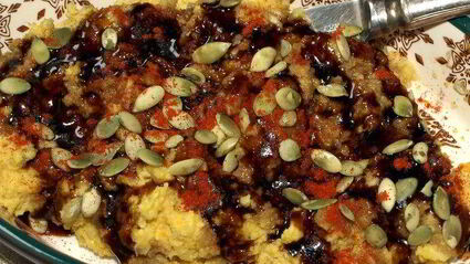 миндально-тыквенный паштет