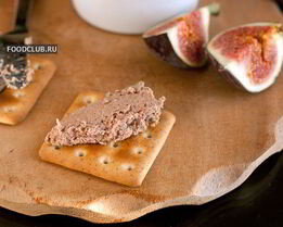 Нежирный паштет из куриной печени