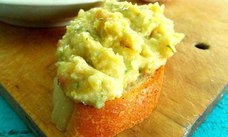 Рецепт паштет-дип из кабачков с брынзой