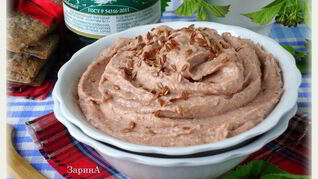 Паштет из домашней фасоли с кумином