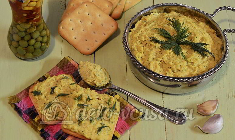 Рецепт паштет из гороха