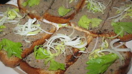 паштет из говяжей печени