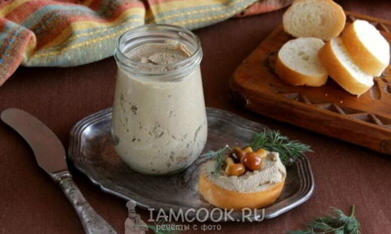 Рецепт паштет из говяжьей печени в мультиварке