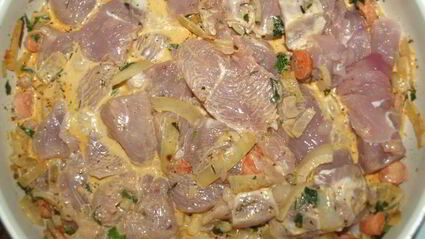 паштет из индейки с грибами, запеченный в хлебной корочке