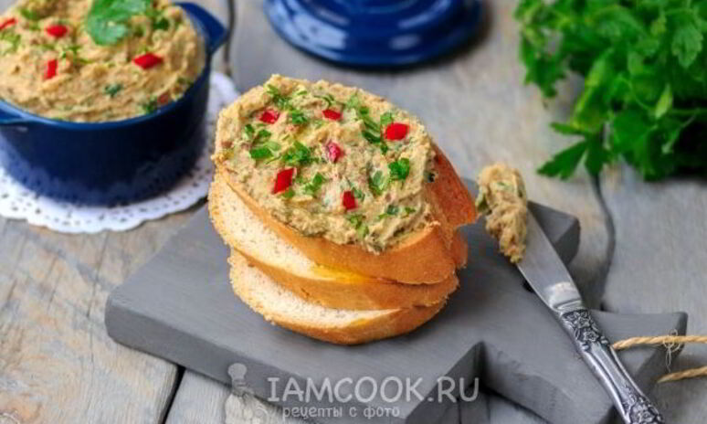 Рецепт паштет из красной фасоли