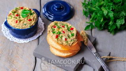 паштет из красной фасоли