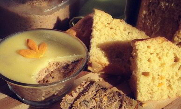 Рецепт паштет из куриной печени с тыквой и шампиньонами на тыквенном хлебе