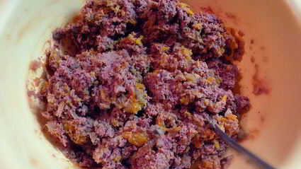 паштет из куриной печени с тыквой и шампиньонами на тыквенном хлебе