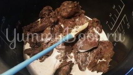 паштет из куриной печени со сливками