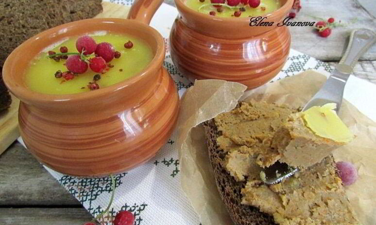 Рецепт паштет из куриных желудков с морковью и луком