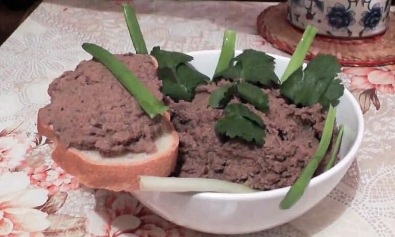 Рецепт паштет из печени индейки