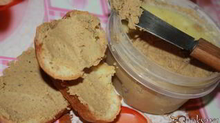 Паштет из печени кролика