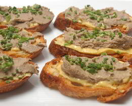 Паштет из печени налима