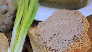 Паштет из печени с черносливом