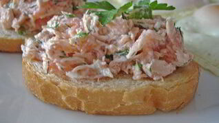 Паштет из семги