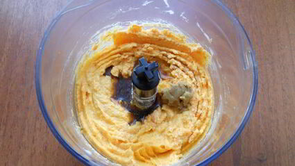 паштет из слабосоленой семги, яиц и моркови