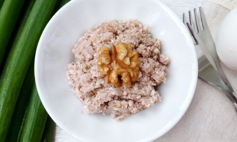 Рецепт паштет из вареных яиц и орехов