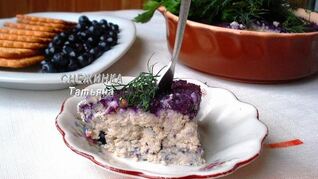 Паштет куриный с черникой