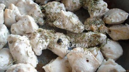 паштет куриный с черникой