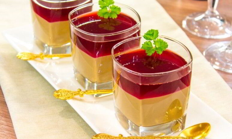 Рецепт паштет под брусничным желе