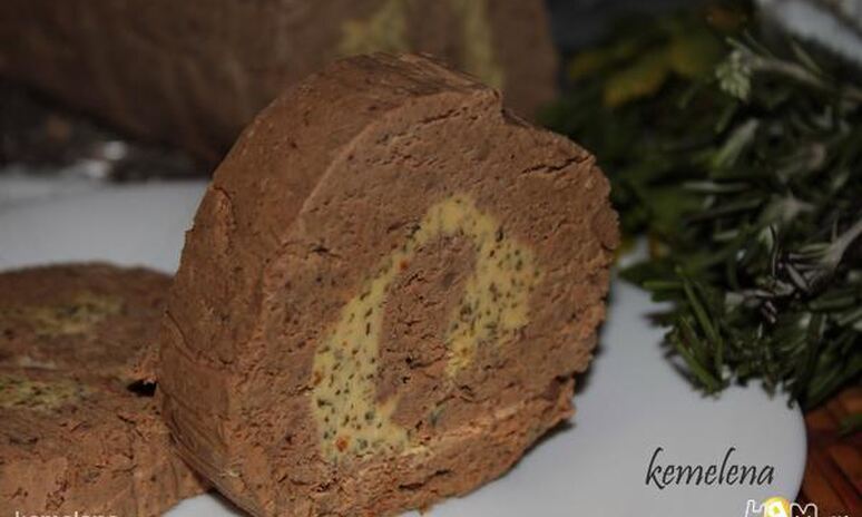 Рецепт печеночный паштет с травами