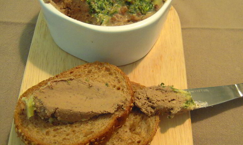 Рецепт печеночный паштет с укропом