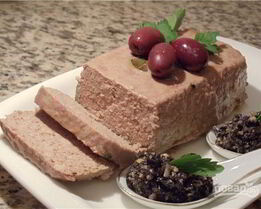 Печеночный паштет в духовке