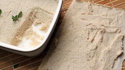 постный паштет из фасоли