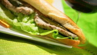 Постный паштет из зеленой чечевицы