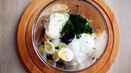 яичный паштет