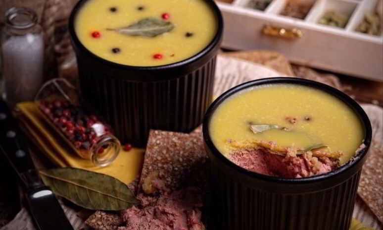 Рецепт запеченный паштет из куриной печени