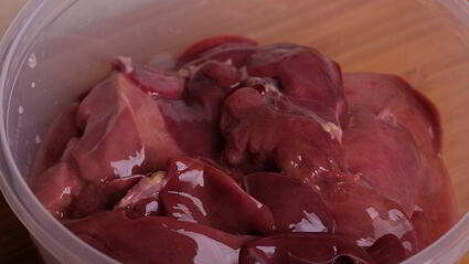 запеченный паштет из куриной печени